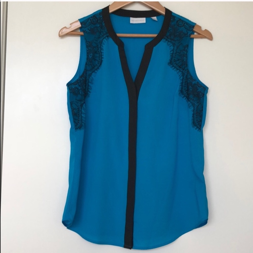 New York And Company Blouse Size Small